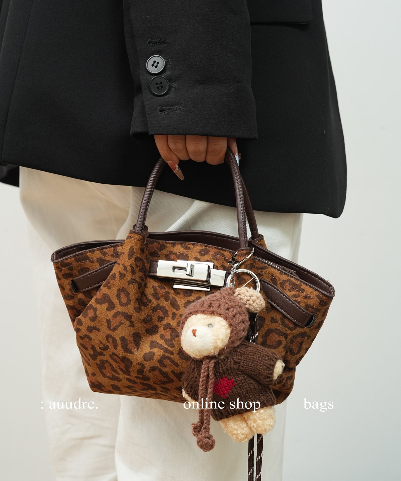 Safari Mini Tote — Leopard