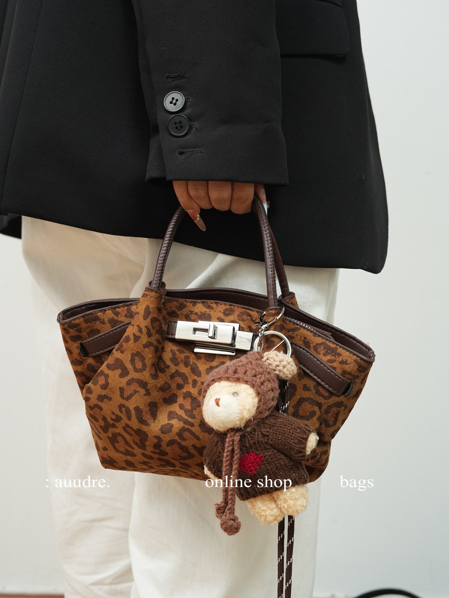 Safari Mini Tote — Leopard