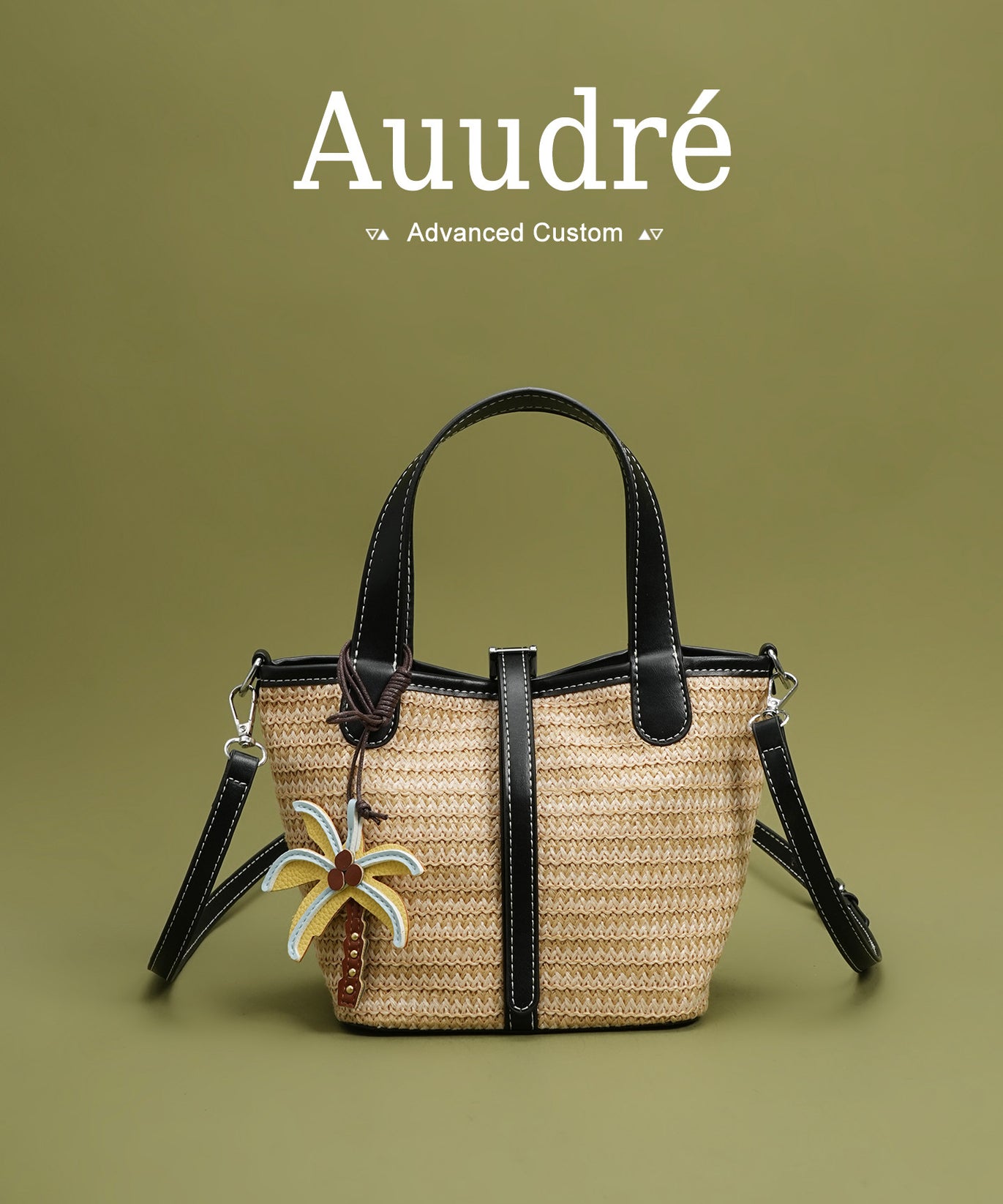 Harbour Mini Tote — Straw