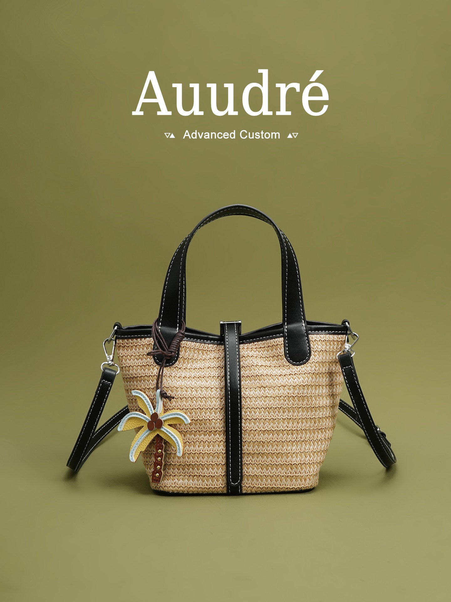 Harbour Mini Tote — Straw