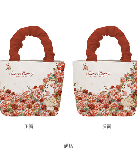 Rose Manor Canvas Tote