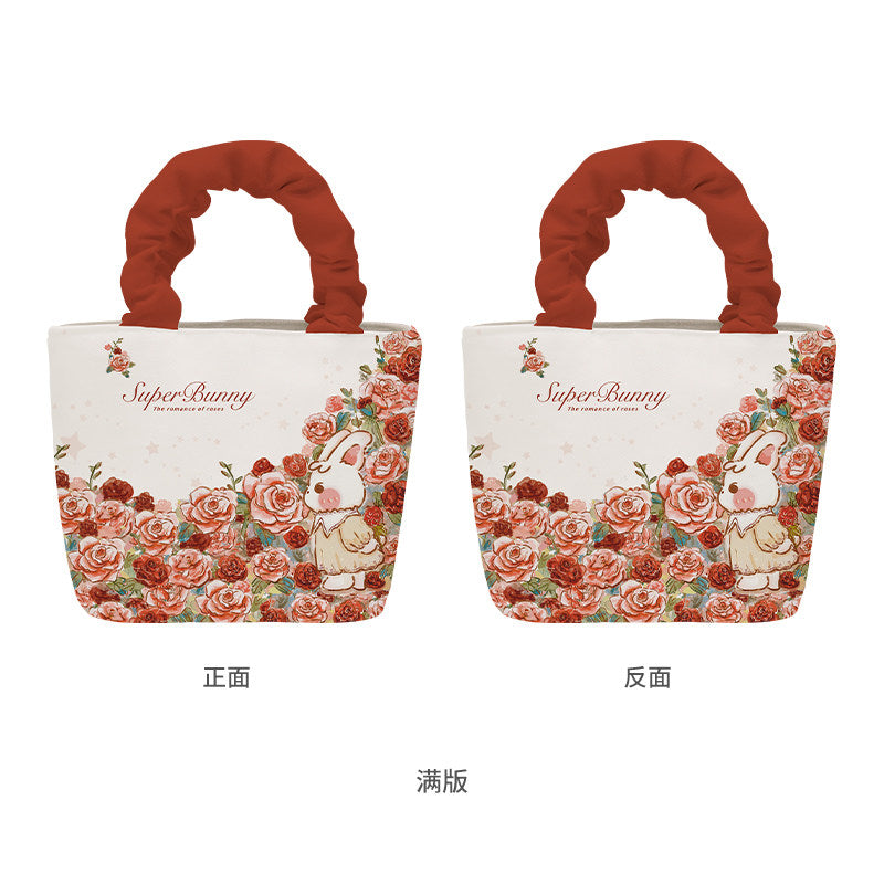 Rose Manor Canvas Tote