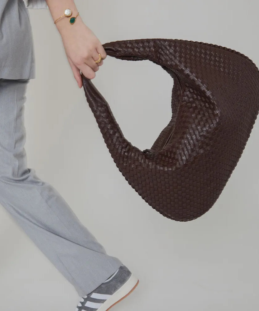 Palma Vegan Leather Hobo Bag