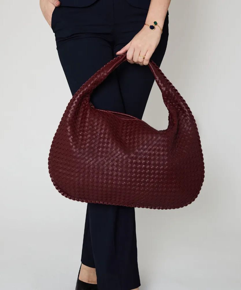 Palma Vegan Leather Hobo Bag