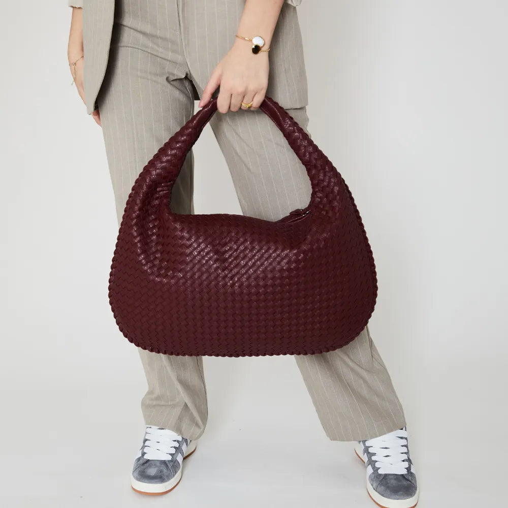 Palma Vegan Leather Hobo Bag