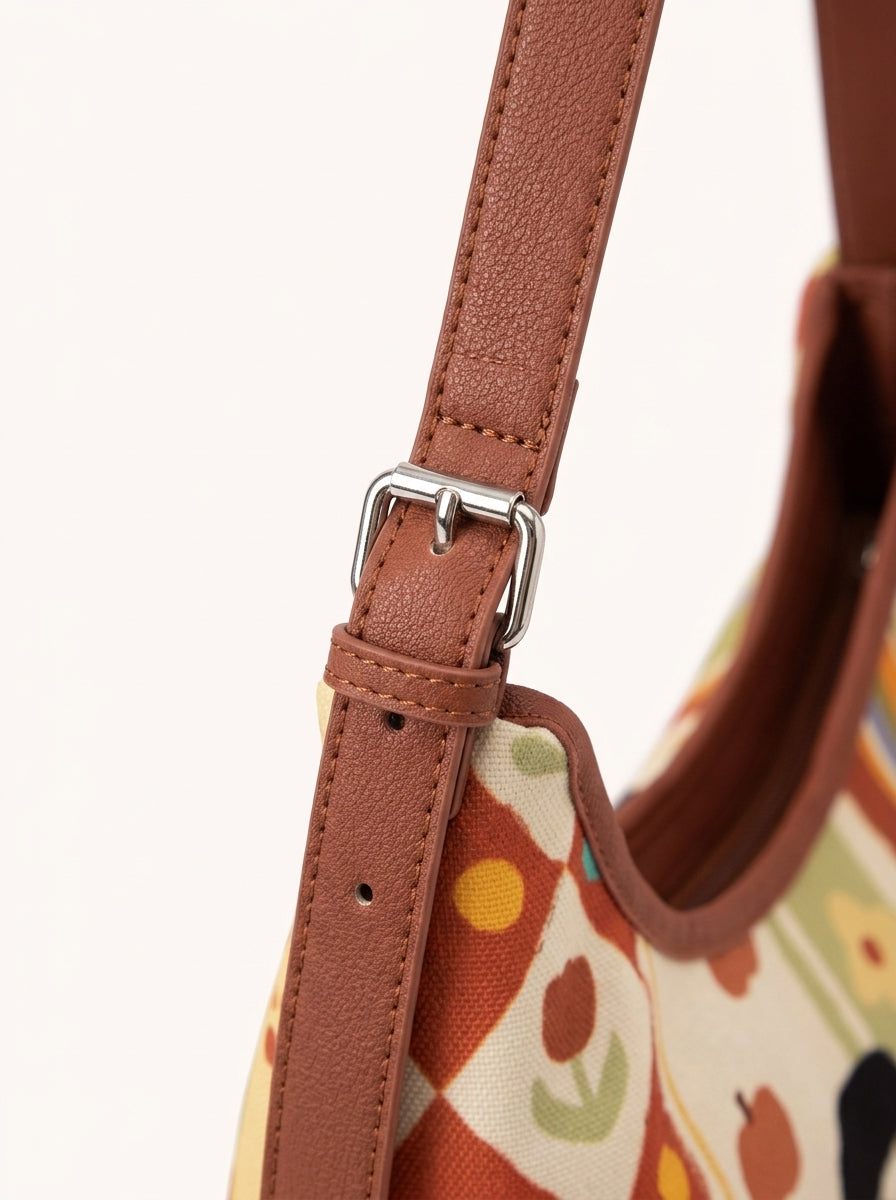 Playful Cat Shoulder Bag