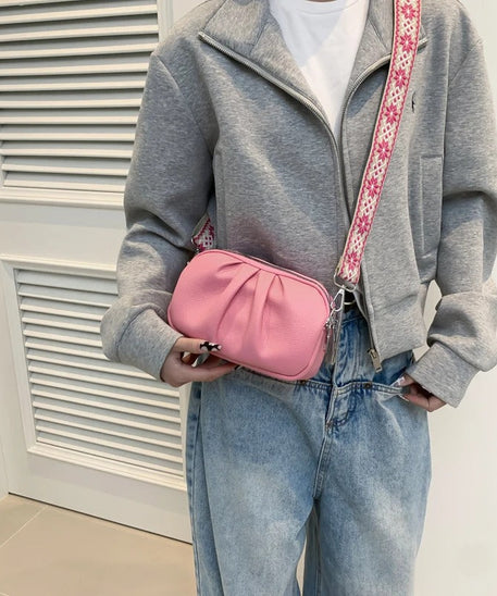 Saméria Vegan Leather Crossbody Bag