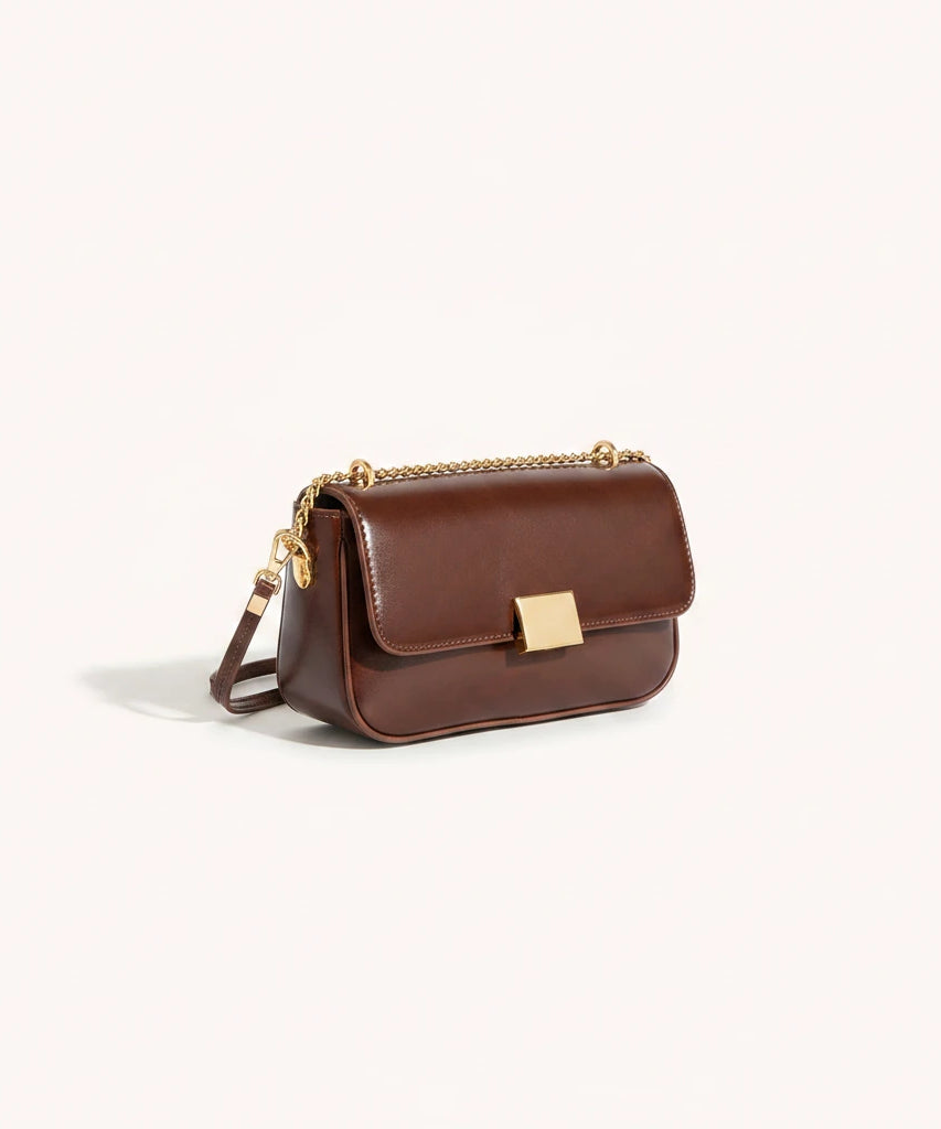 Praline Crossbody — Patent | Remove the bg with text of the products and replace the bg with image reference i give and keep the showdow of the products