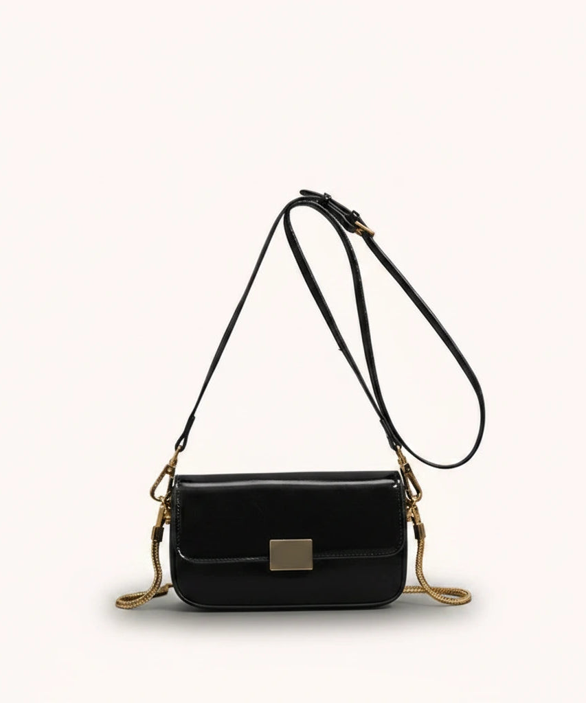 Praline Crossbody — Patent | Remove the bg with text of the products and replace the bg with image reference i give and keep the showdow of the products