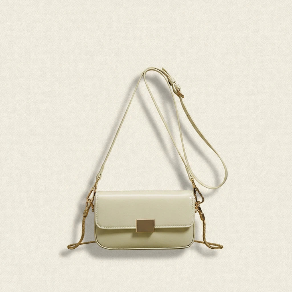 Praline Crossbody — Patent | Remove the bg with text of the products and replace the bg with image reference i give and keep the showdow of the products