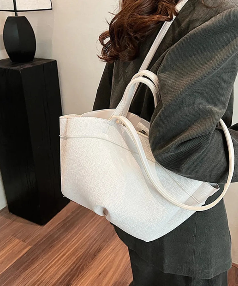 Adoria Vegan Leather Tote Bag