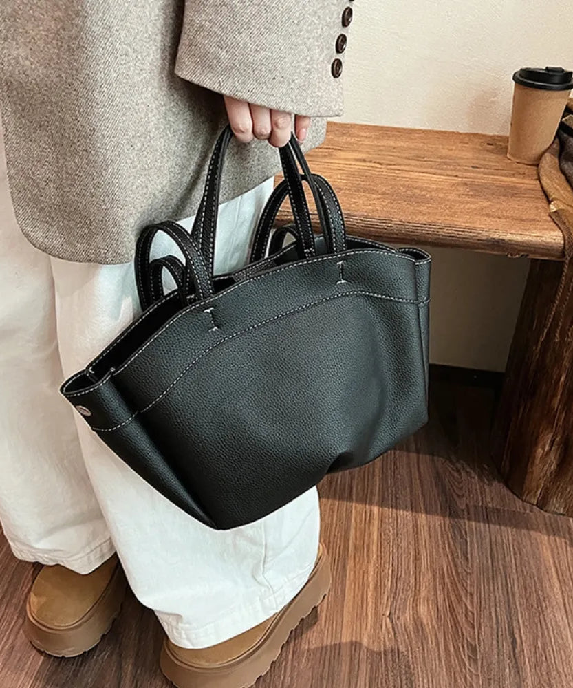 Adoria Vegan Leather Tote Bag