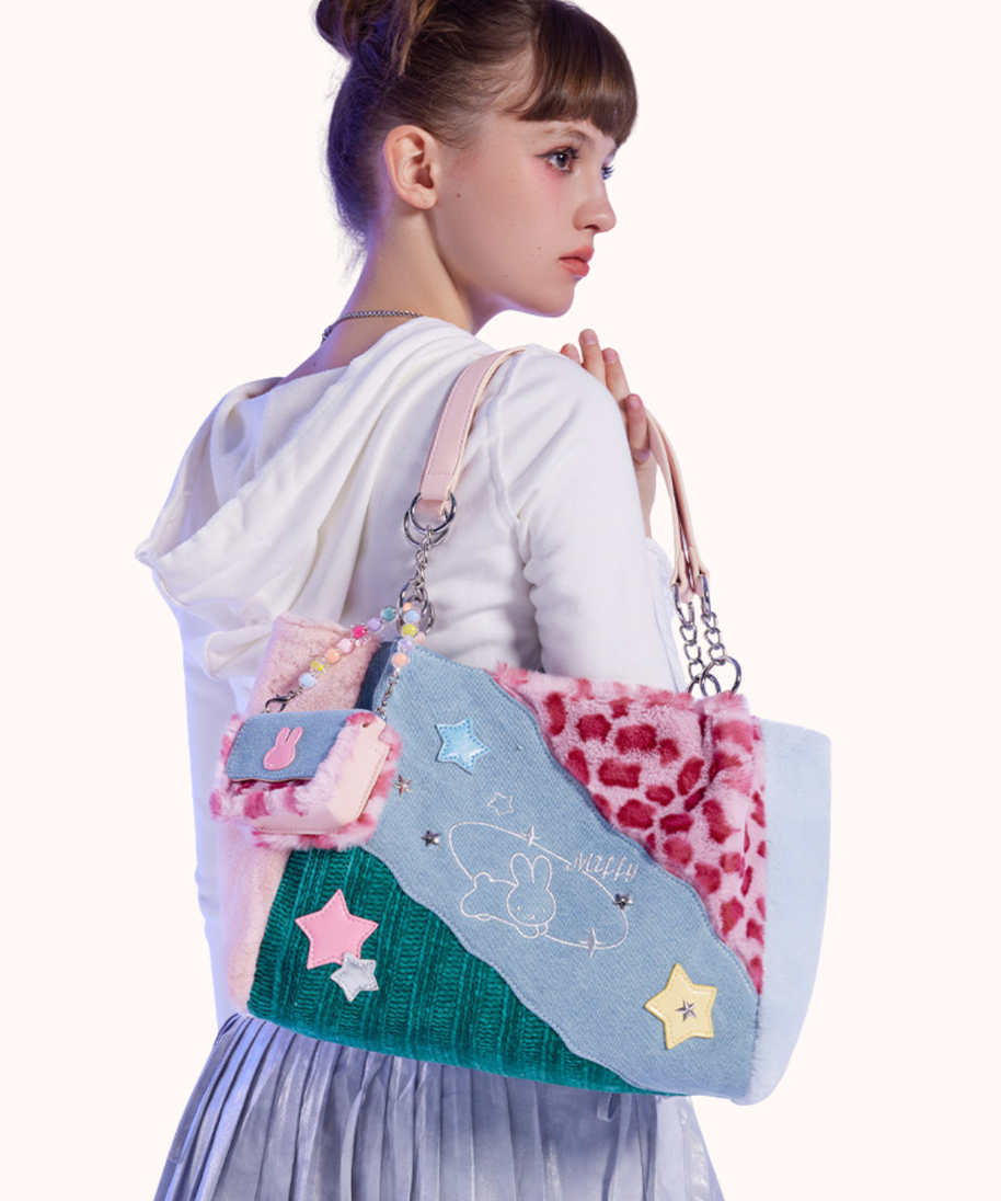 Jigsaw Denim Shoulder Bag