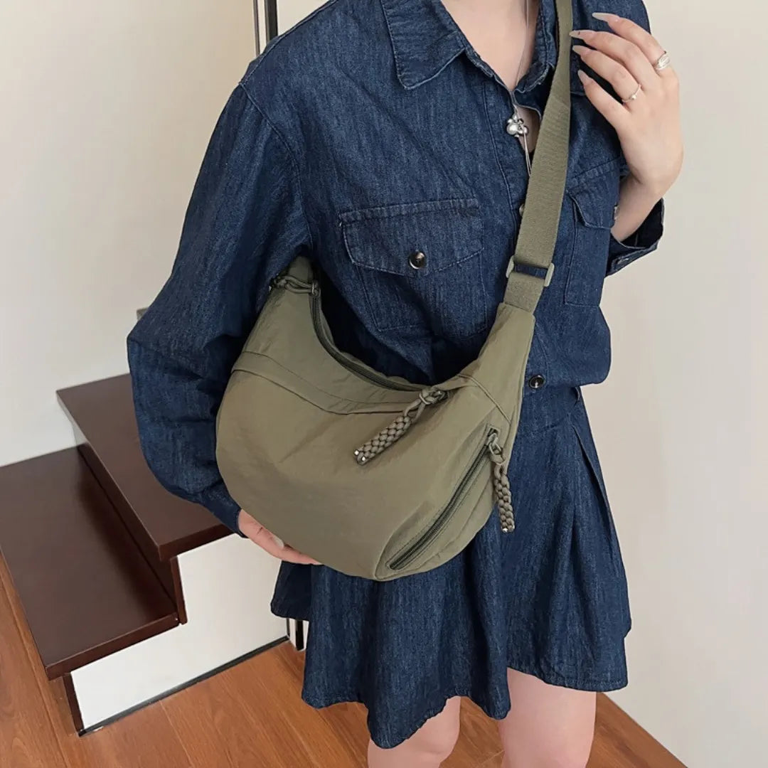 Baia Vegan Leather Crossbody Bag