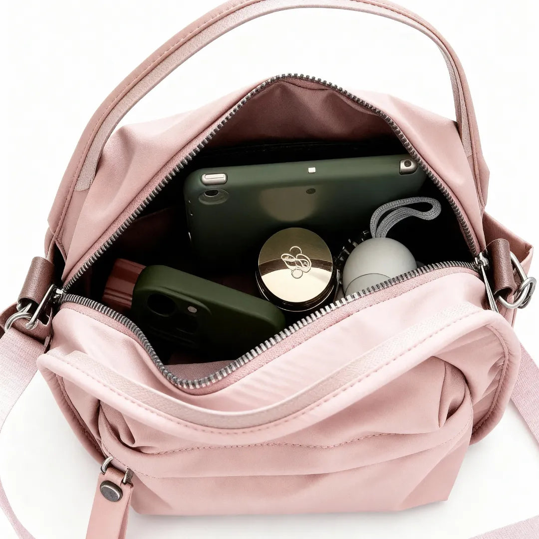Lyona Vegan Leather Crossbody Bag