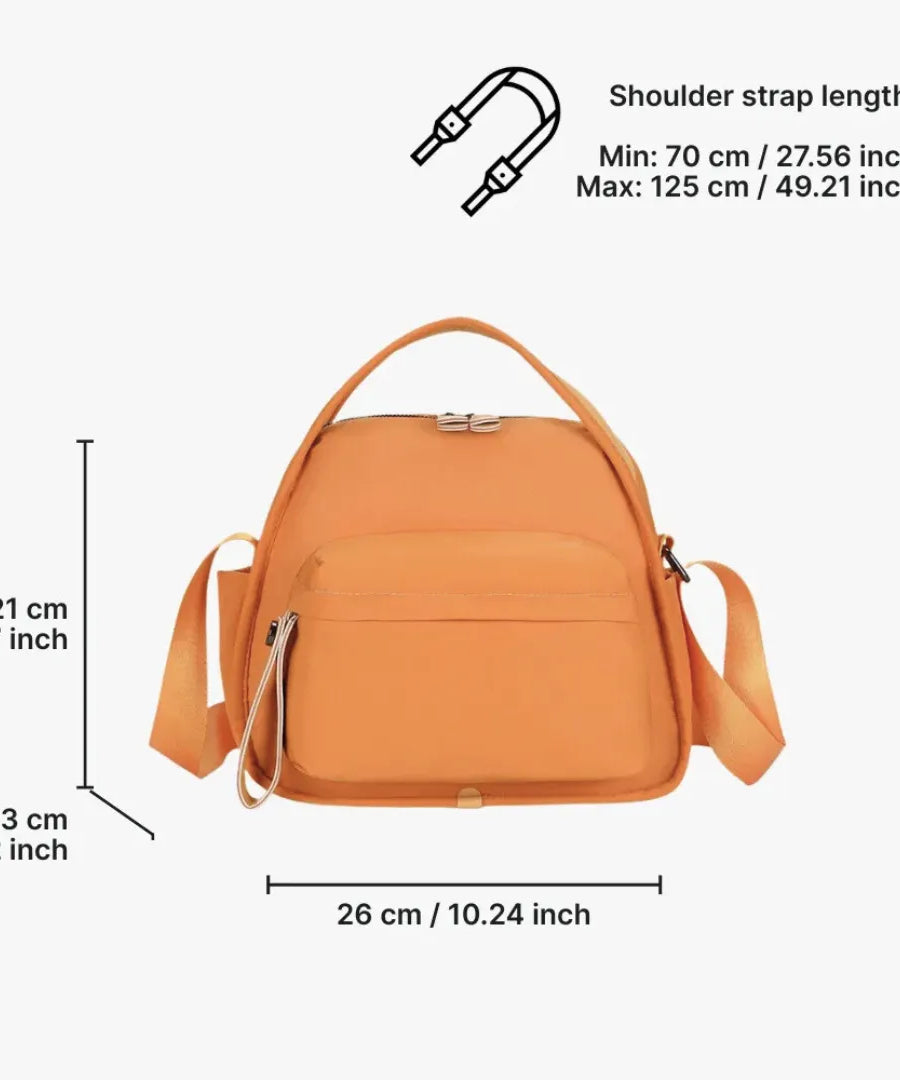 Lyona Vegan Leather Crossbody Bag