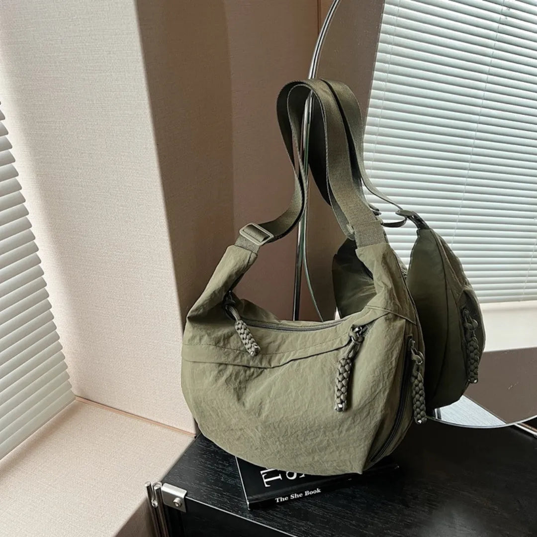 Baia Vegan Leather Crossbody Bag