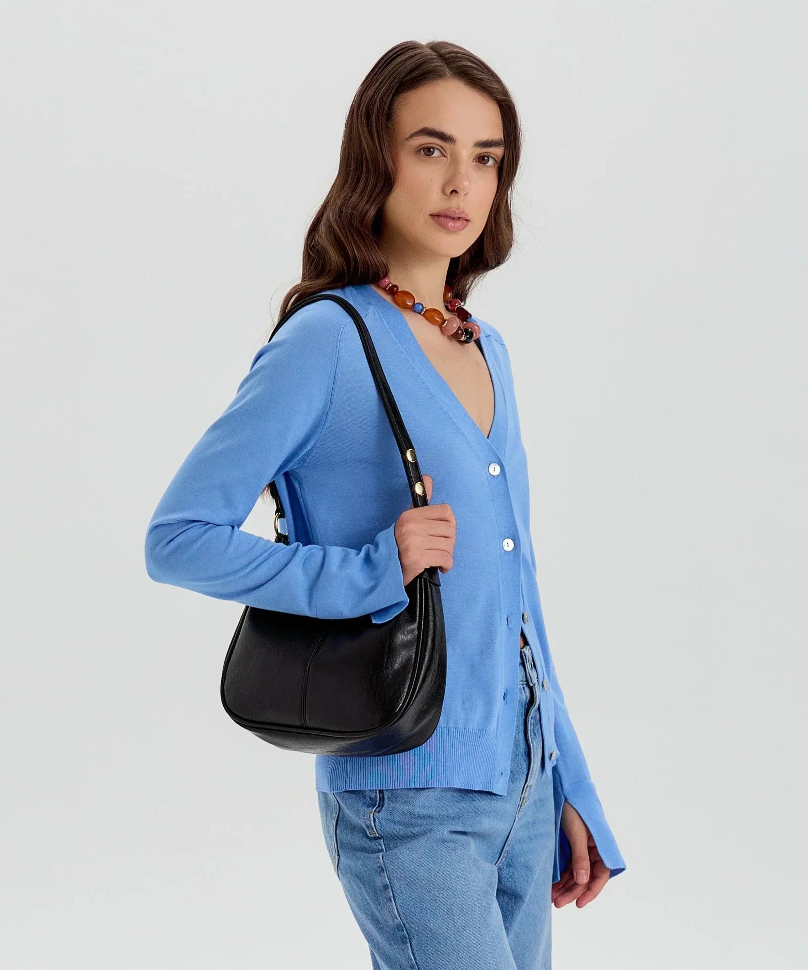Baya Vegan Leather Crossbody Bag