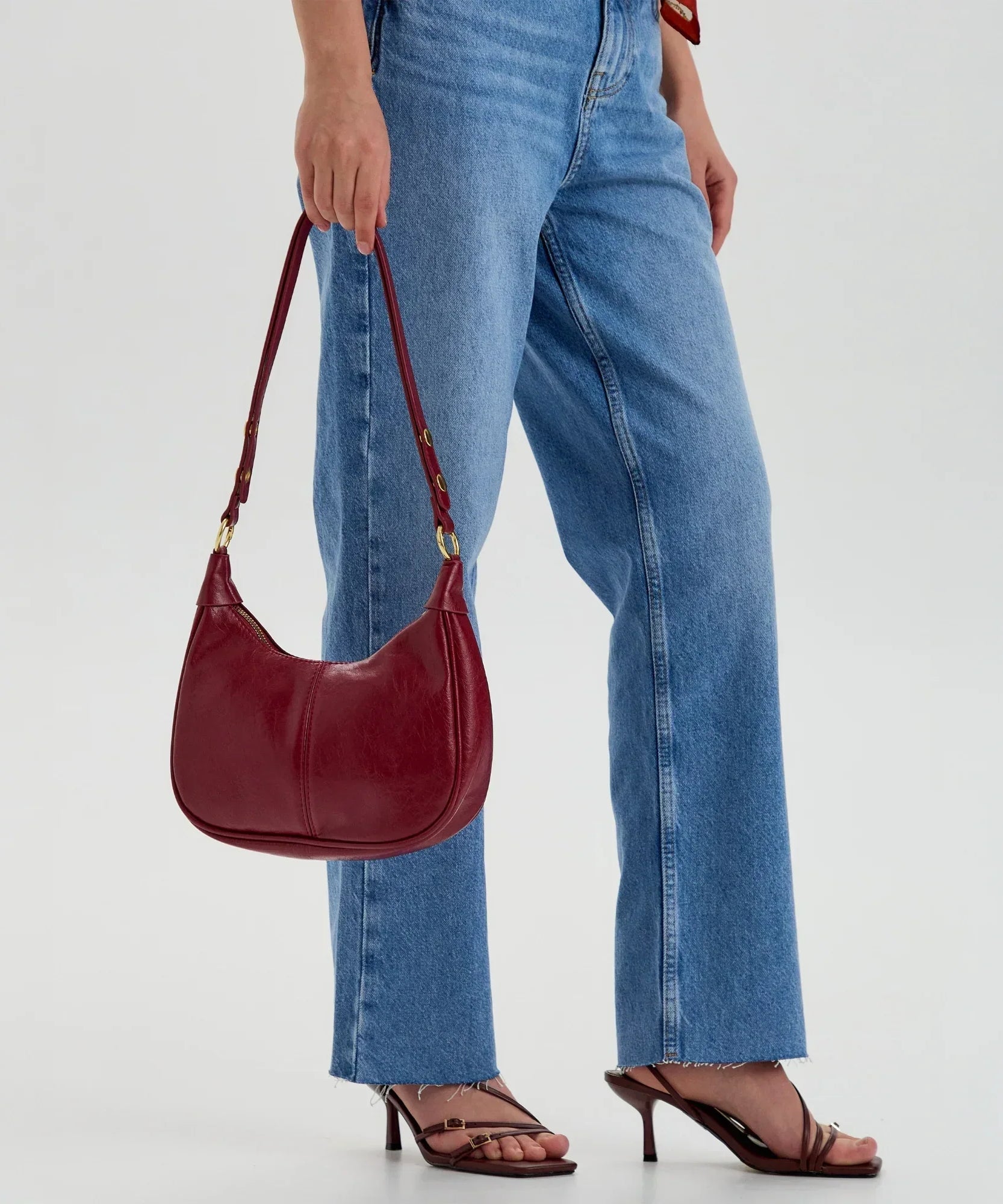 Baya Vegan Leather Crossbody Bag