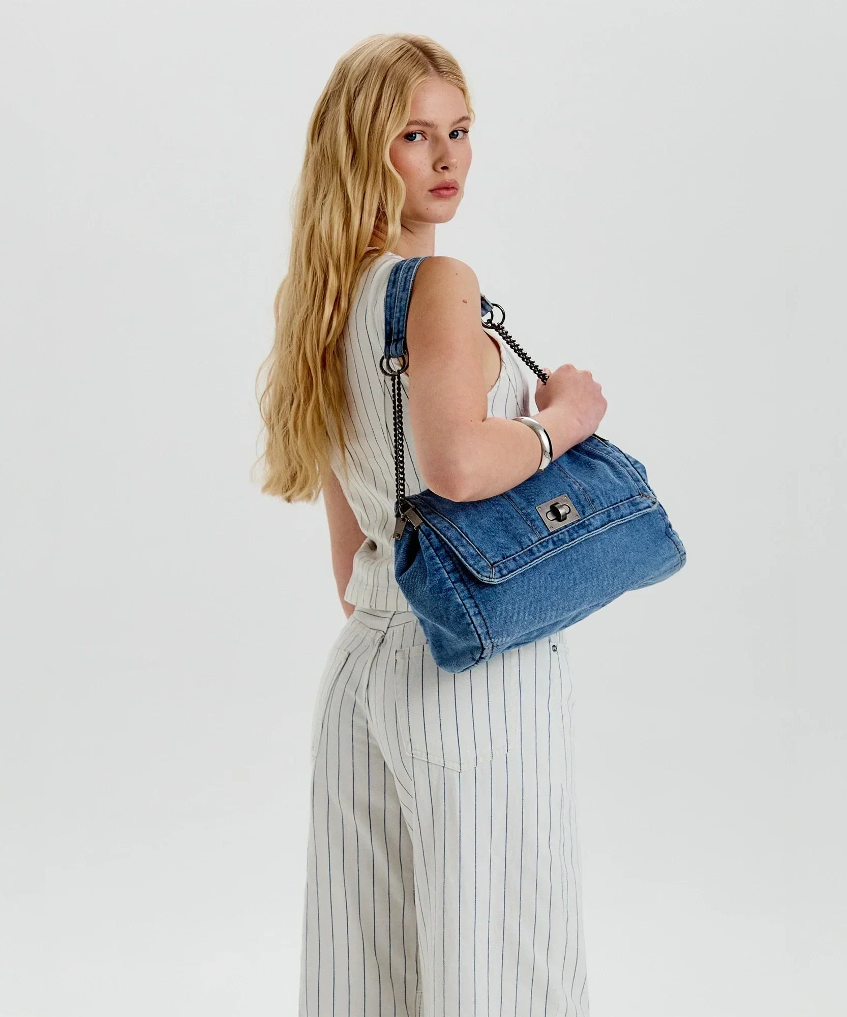 Elaya Vegan Leather Shoulder Bag