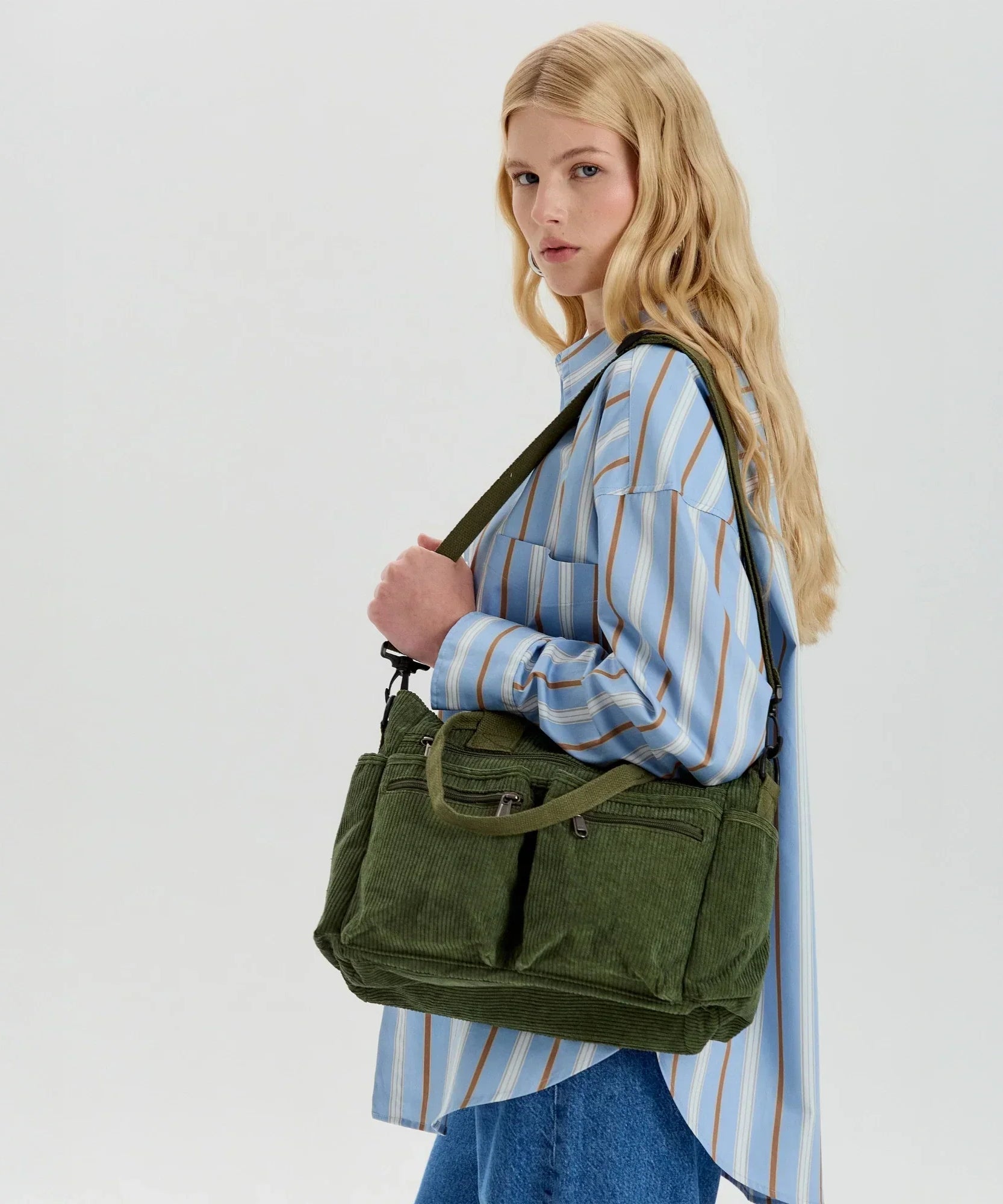Kanna Vegan Leather Crossbody Bag