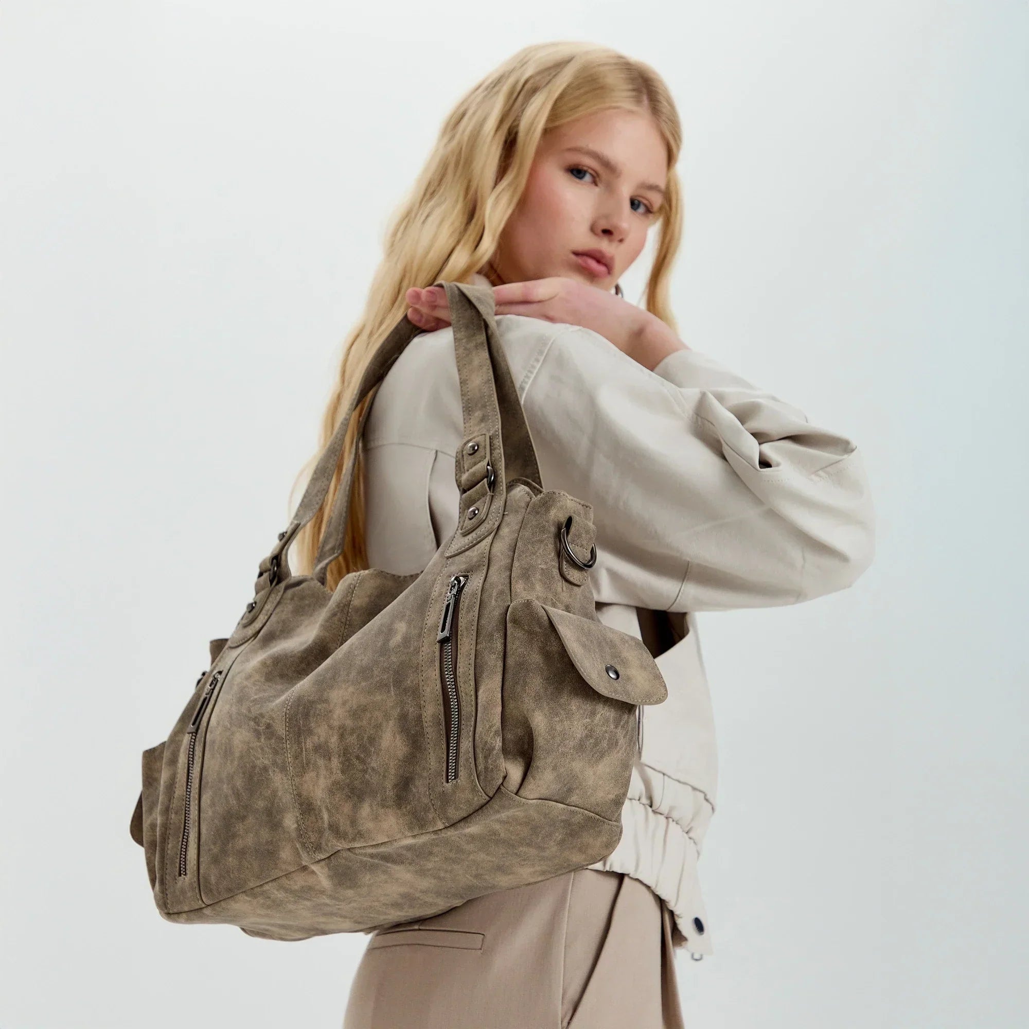 Launa Vegan Leather Crossbody Bag