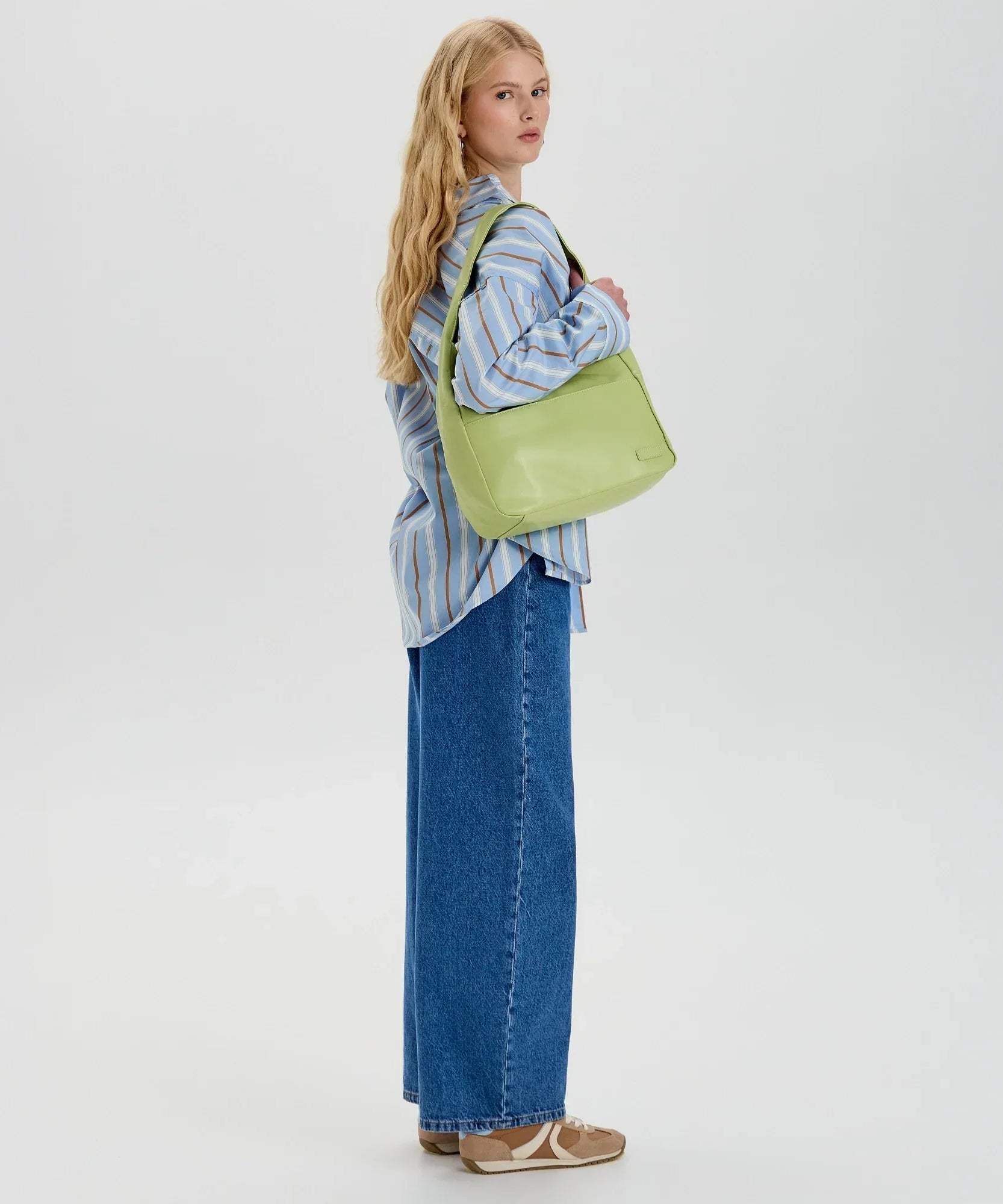 Lilya Vegan Leather Hobo Bag
