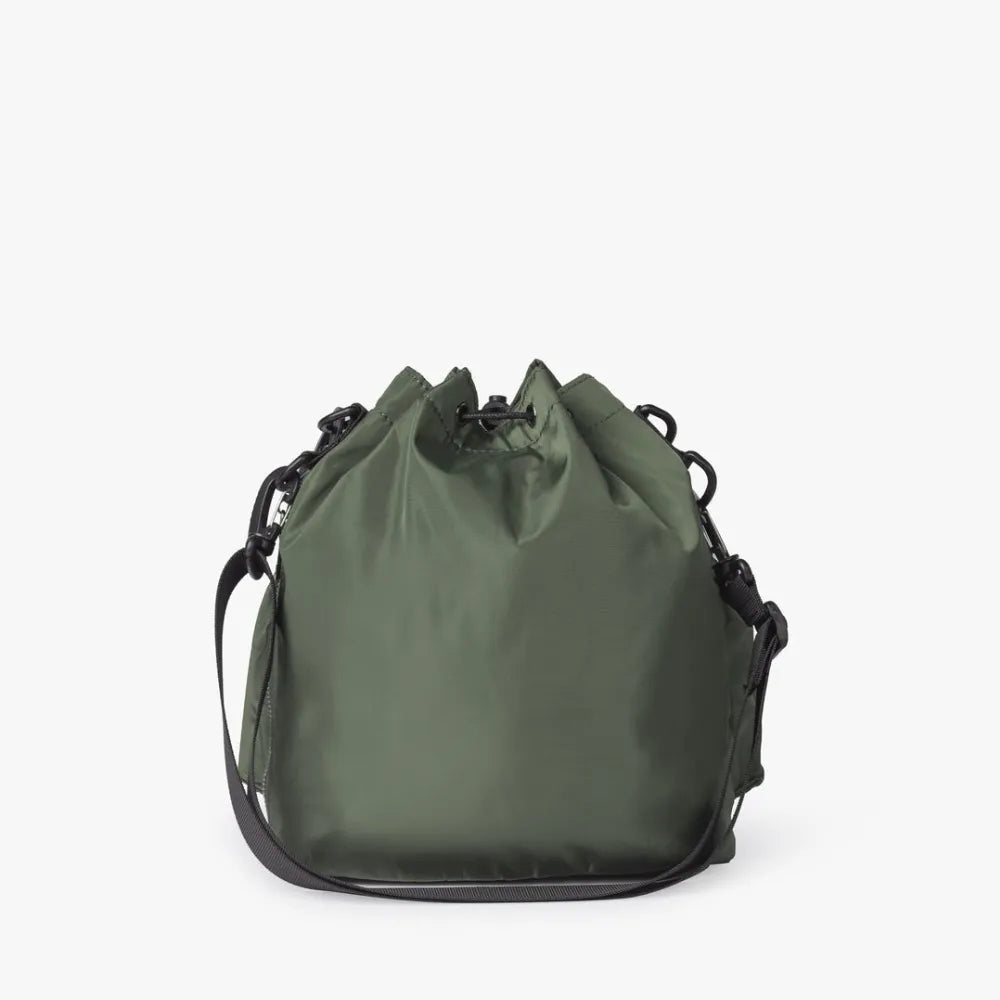 Bellance Vegan Leather Crossbody Bucket Bag