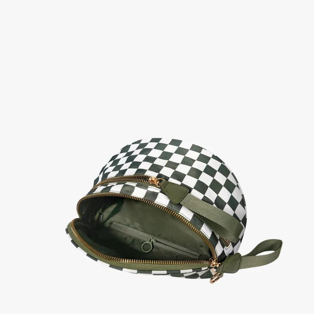 Valla Checkered Crossbody Bag