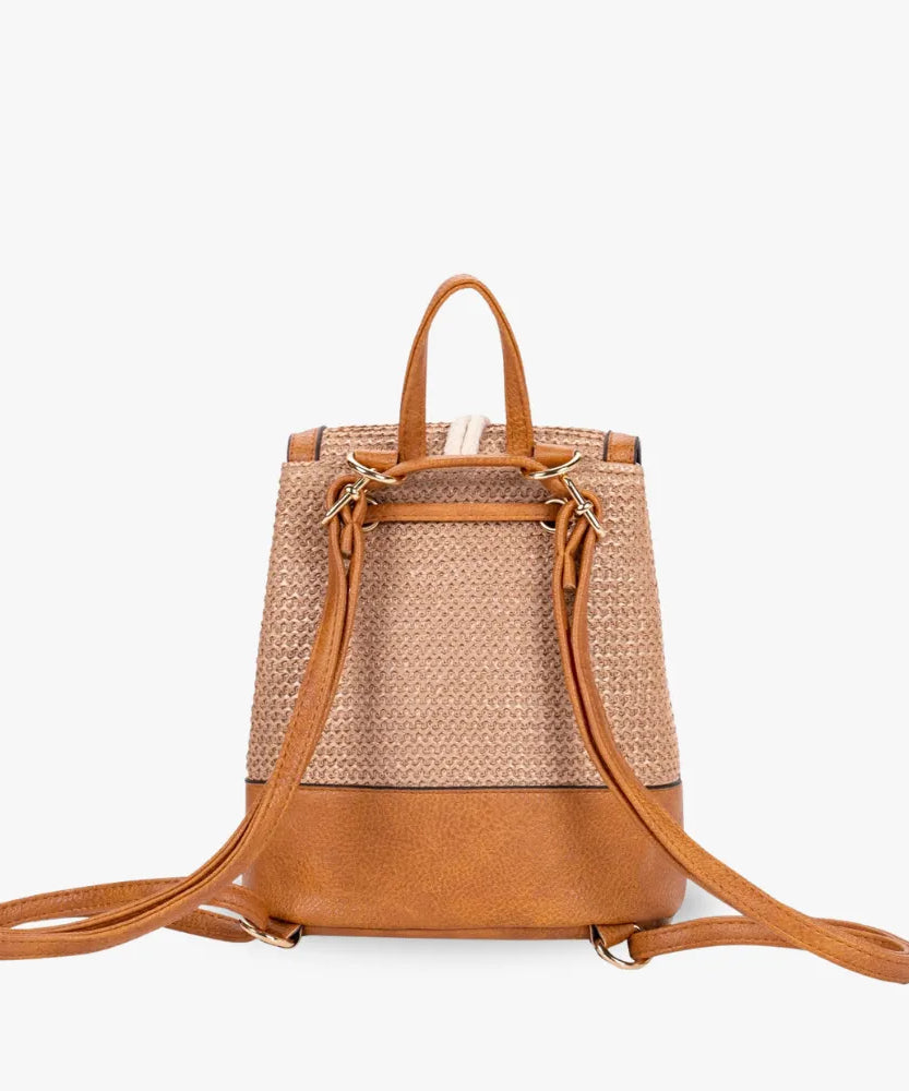 Octavienne Vegan Leather Backpack
