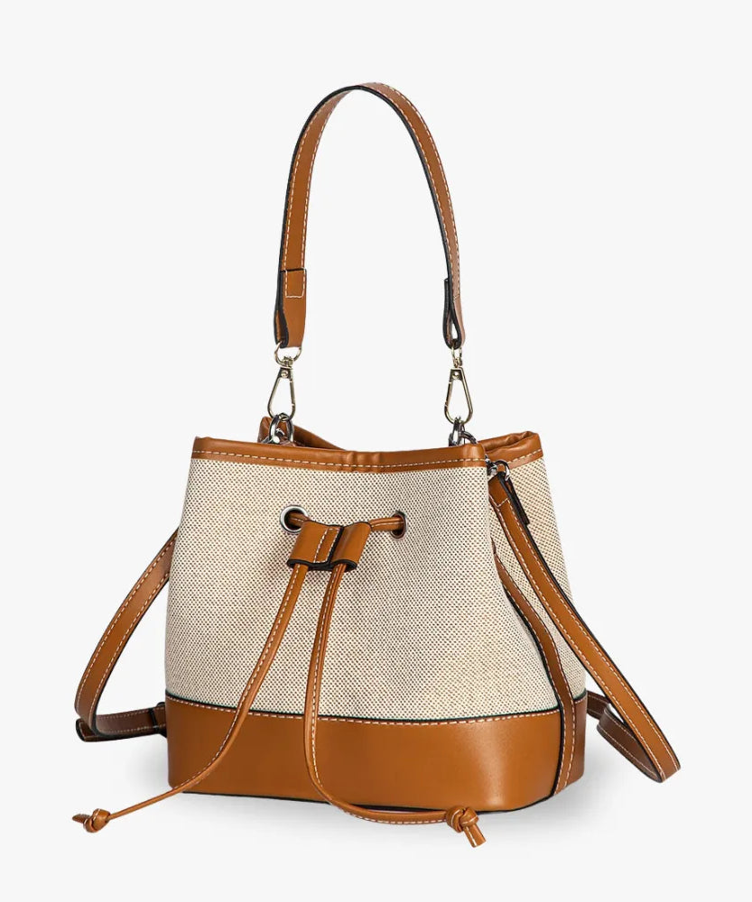 Lestina Vegan Leather Crossbody Bag