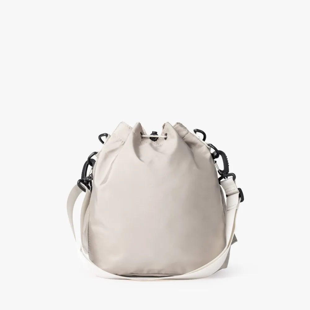 Bellance Vegan Leather Crossbody Bucket Bag