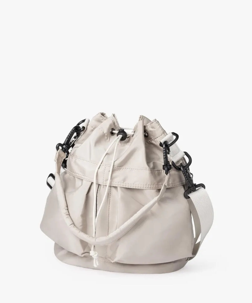 Bellance Vegan Leather Crossbody Bucket Bag