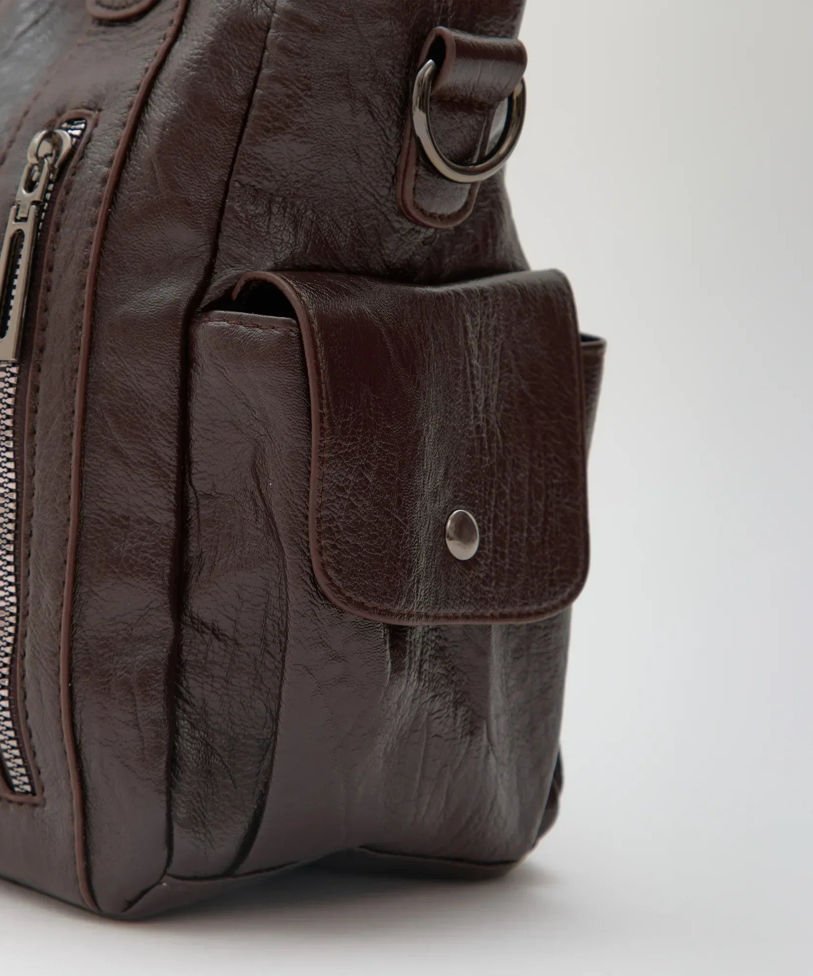 Launa Vegan Leather Crossbody Bag