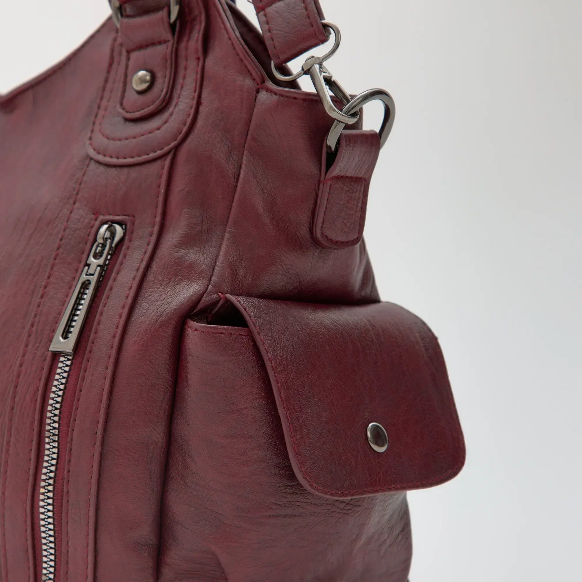 Launa Vegan Leather Crossbody Bag