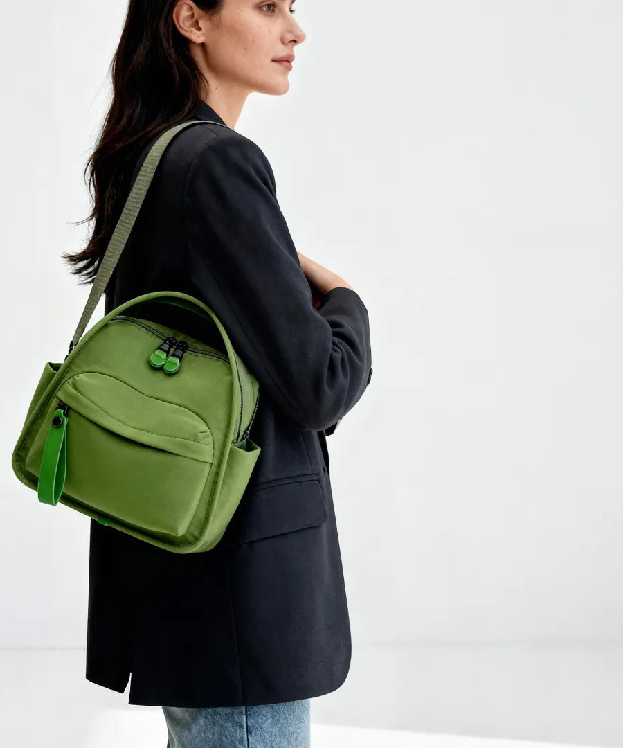 Lyona Vegan Leather Crossbody Bag
