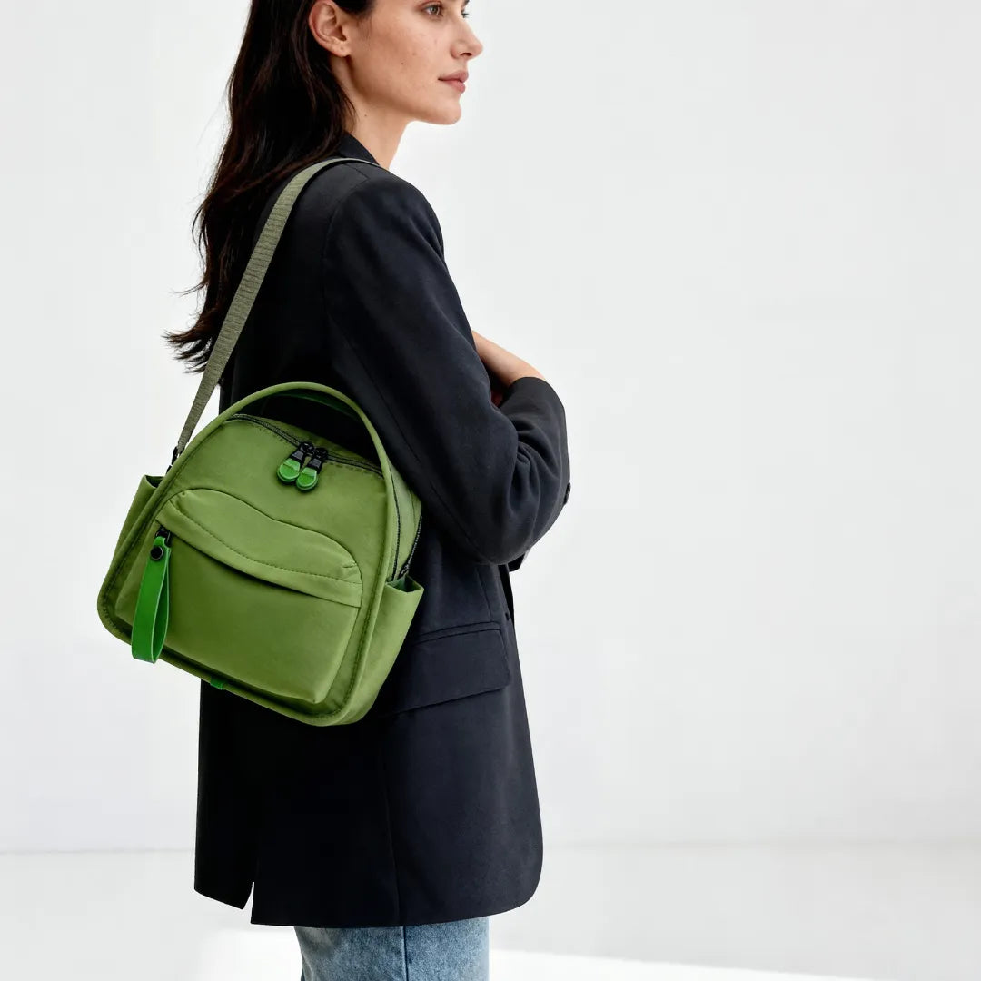 Lyona Vegan Leather Crossbody Bag
