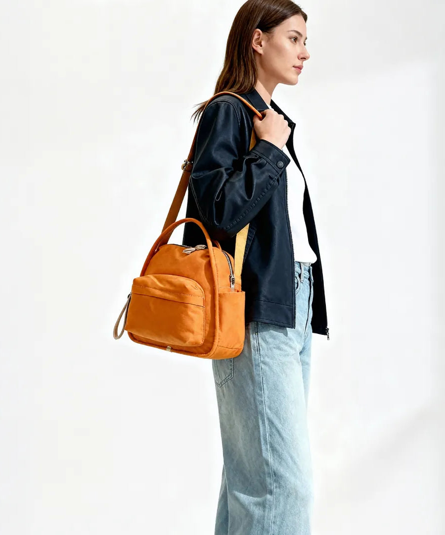 Lyona Vegan Leather Crossbody Bag
