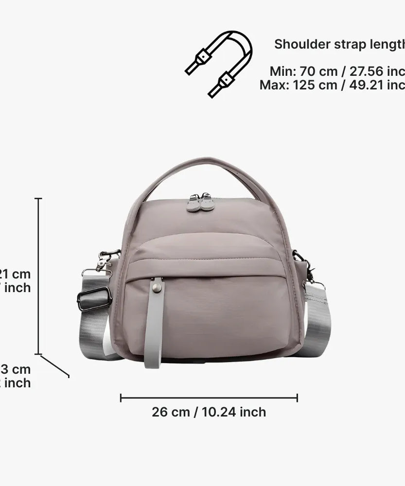 Lyona Vegan Leather Crossbody Bag