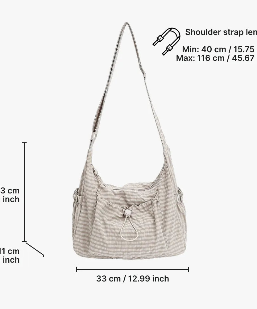 Nela Vegan Leather Crossbody Bag