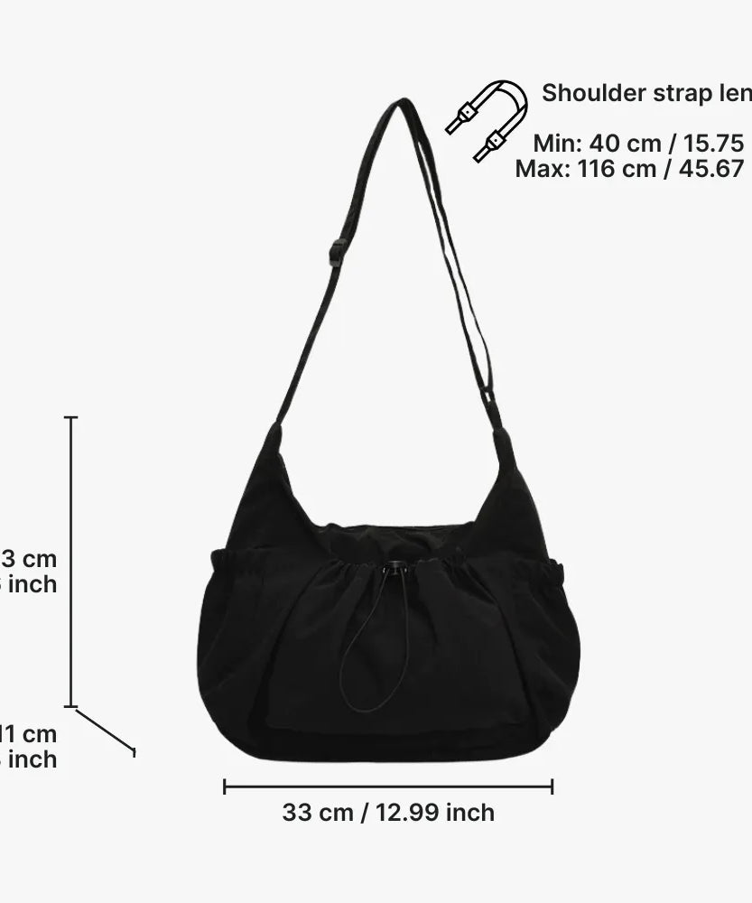 Nela Vegan Leather Crossbody Bag