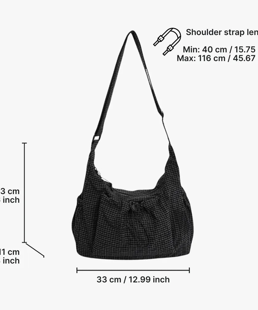 Nela Vegan Leather Crossbody Bag