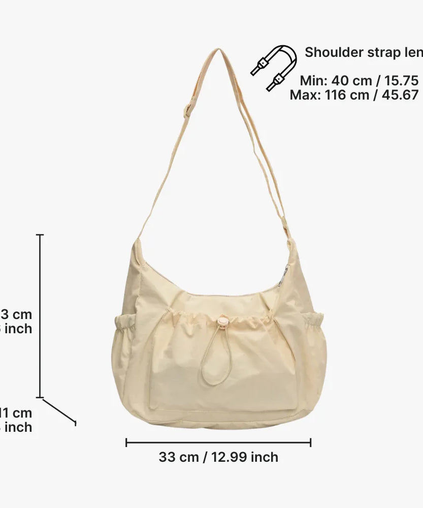 Nela Vegan Leather Crossbody Bag