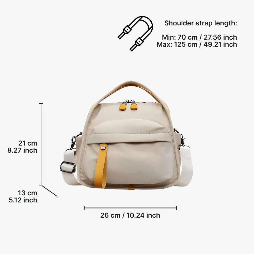 Lyona Vegan Leather Crossbody Bag