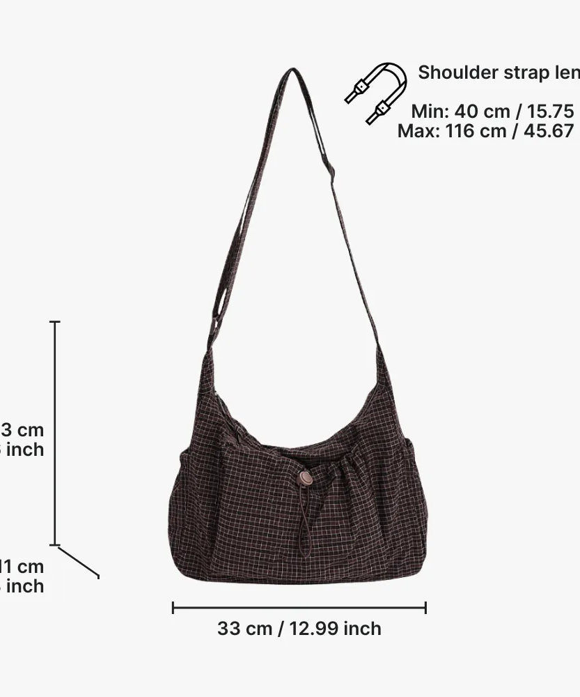 Nela Vegan Leather Crossbody Bag