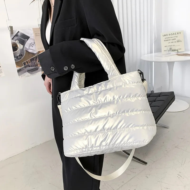 Caprice Vegan Leather Tote Bag
