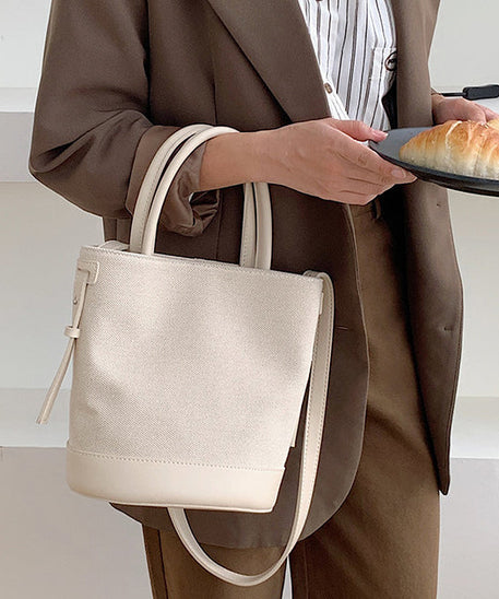 Serah Vegan Leather Crossbody Bucket Bag