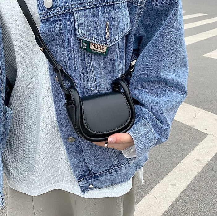 Mila Mini Vegan Leather Crossbody Bag