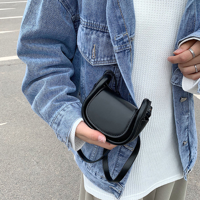 Mila Mini Vegan Leather Crossbody Bag