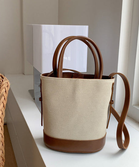 Serah Vegan Leather Crossbody Bucket Bag